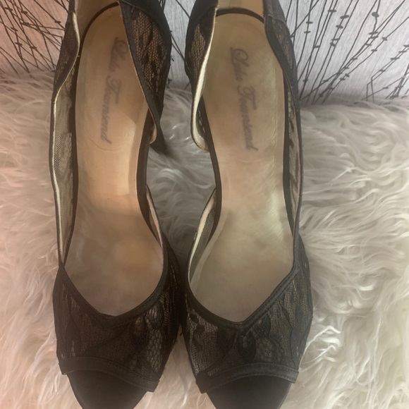 Lulu Townsend High Heel Lace Shoes, Size 10 - Picture 6 of 6